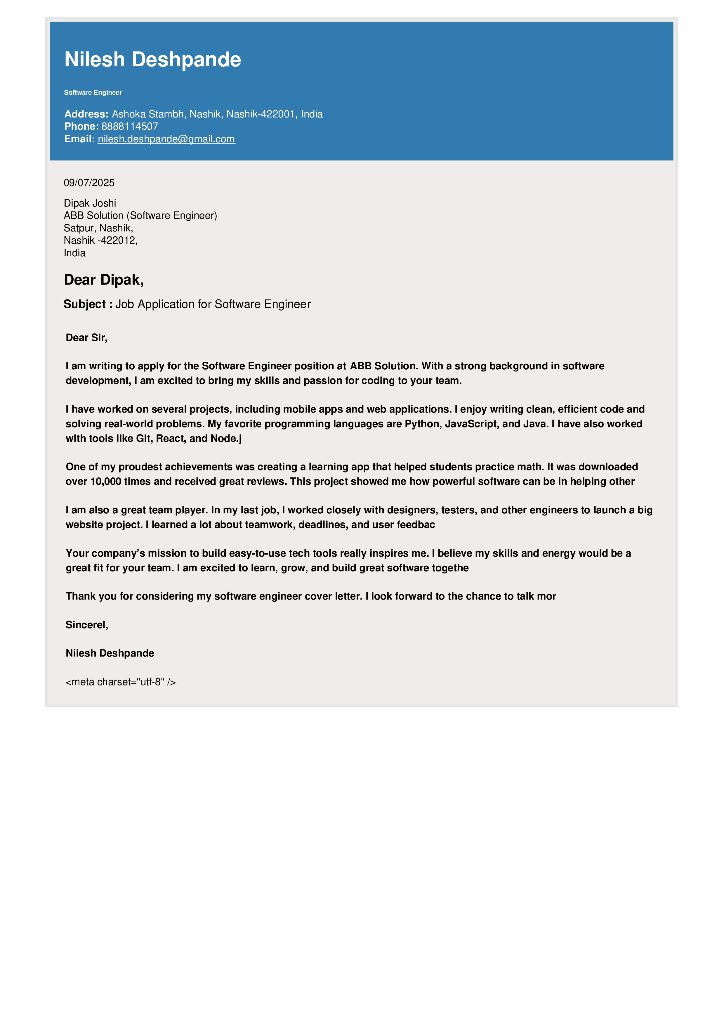 IRS Tax Examiner Resume Example