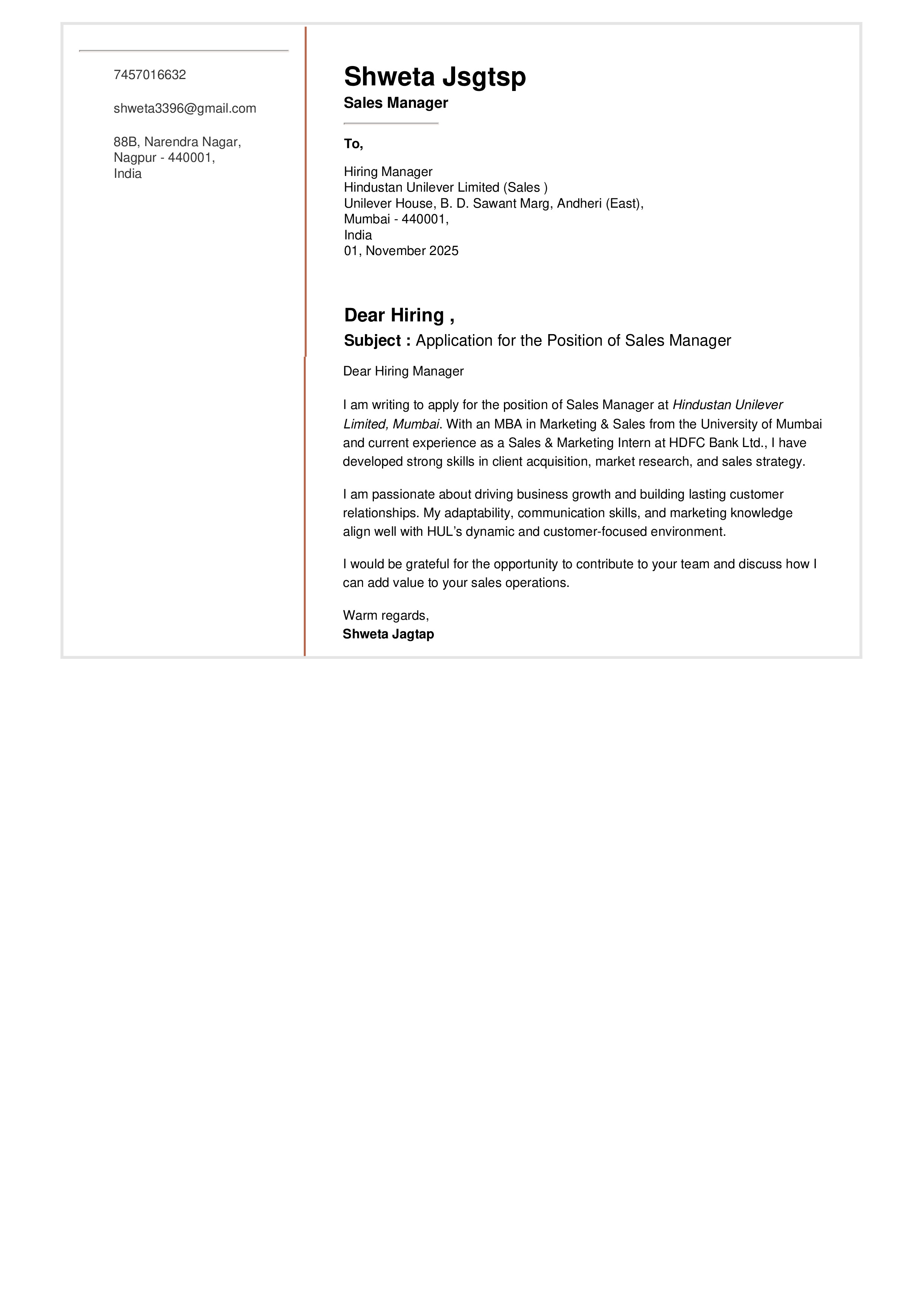 IRS Tax Examiner Resume Example