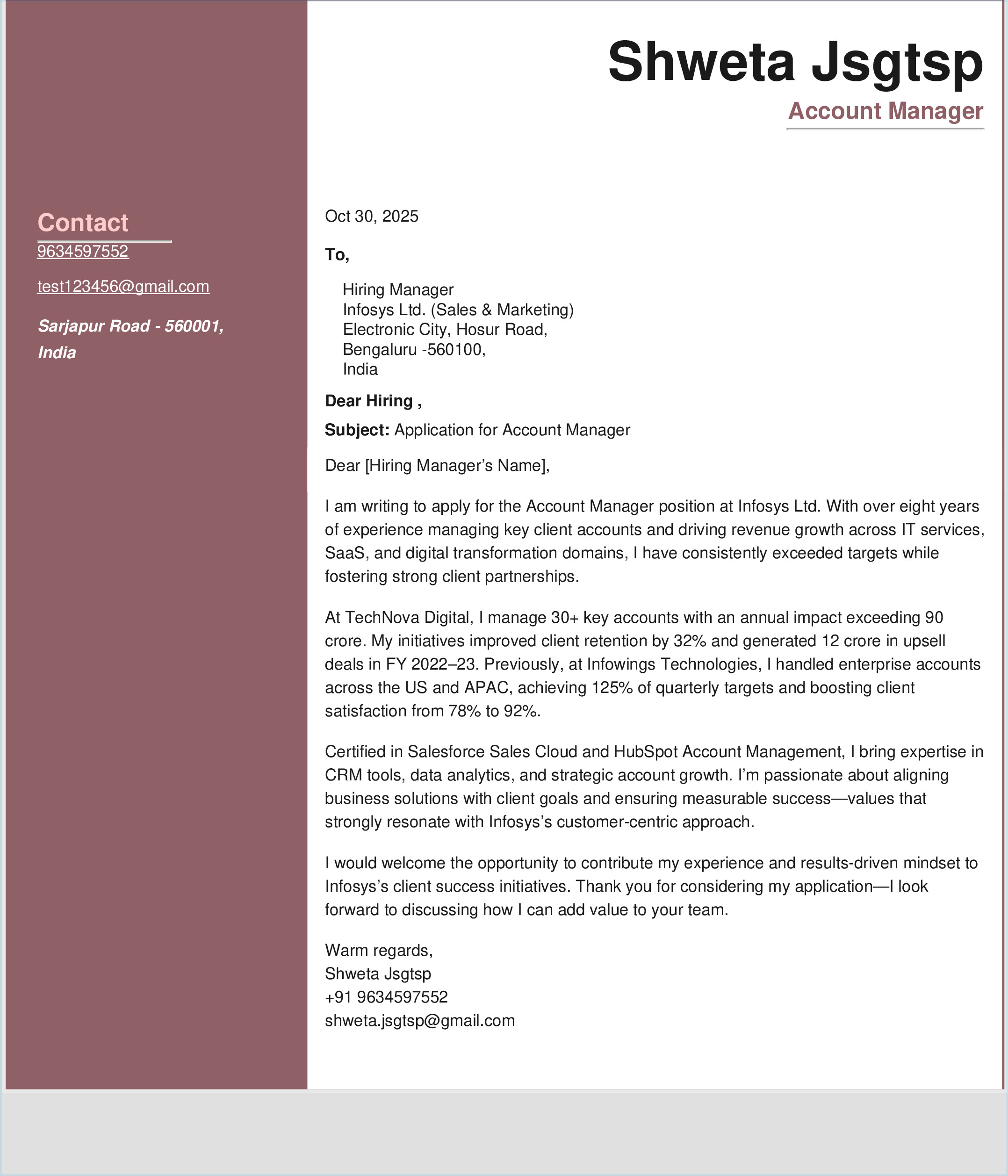 IRS Tax Examiner Resume Example