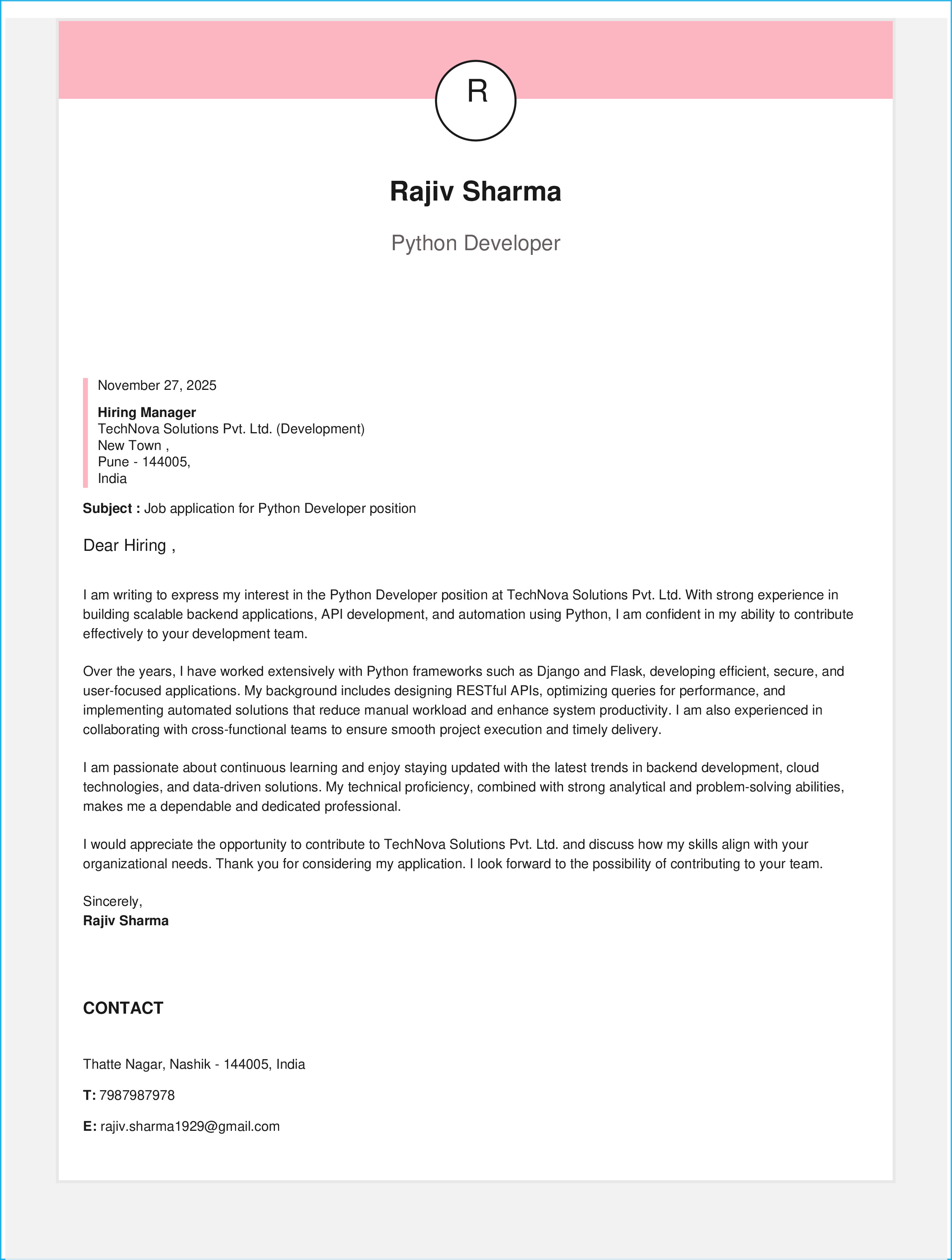 IRS Tax Examiner Resume Example