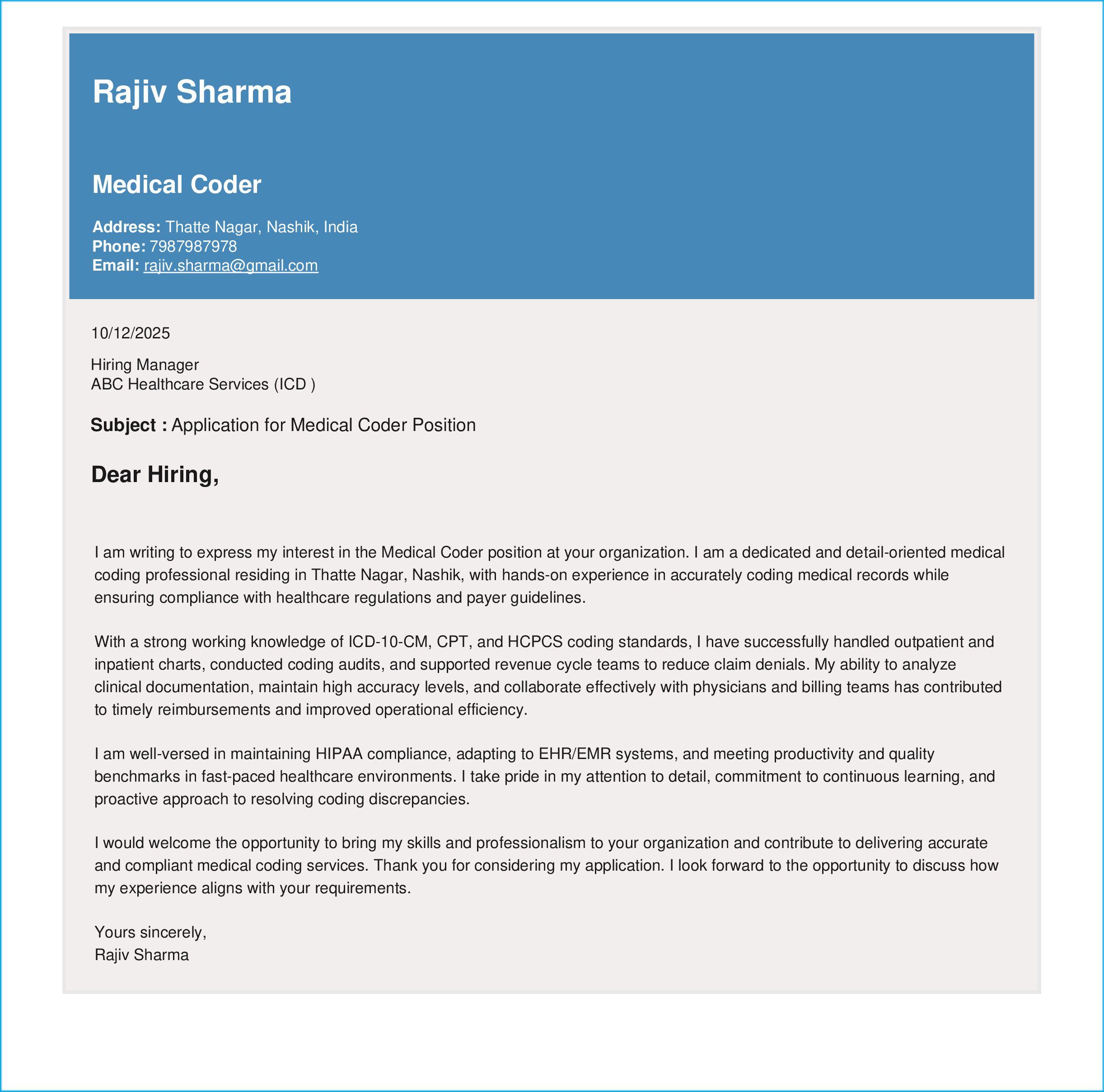 IRS Tax Examiner Resume Example