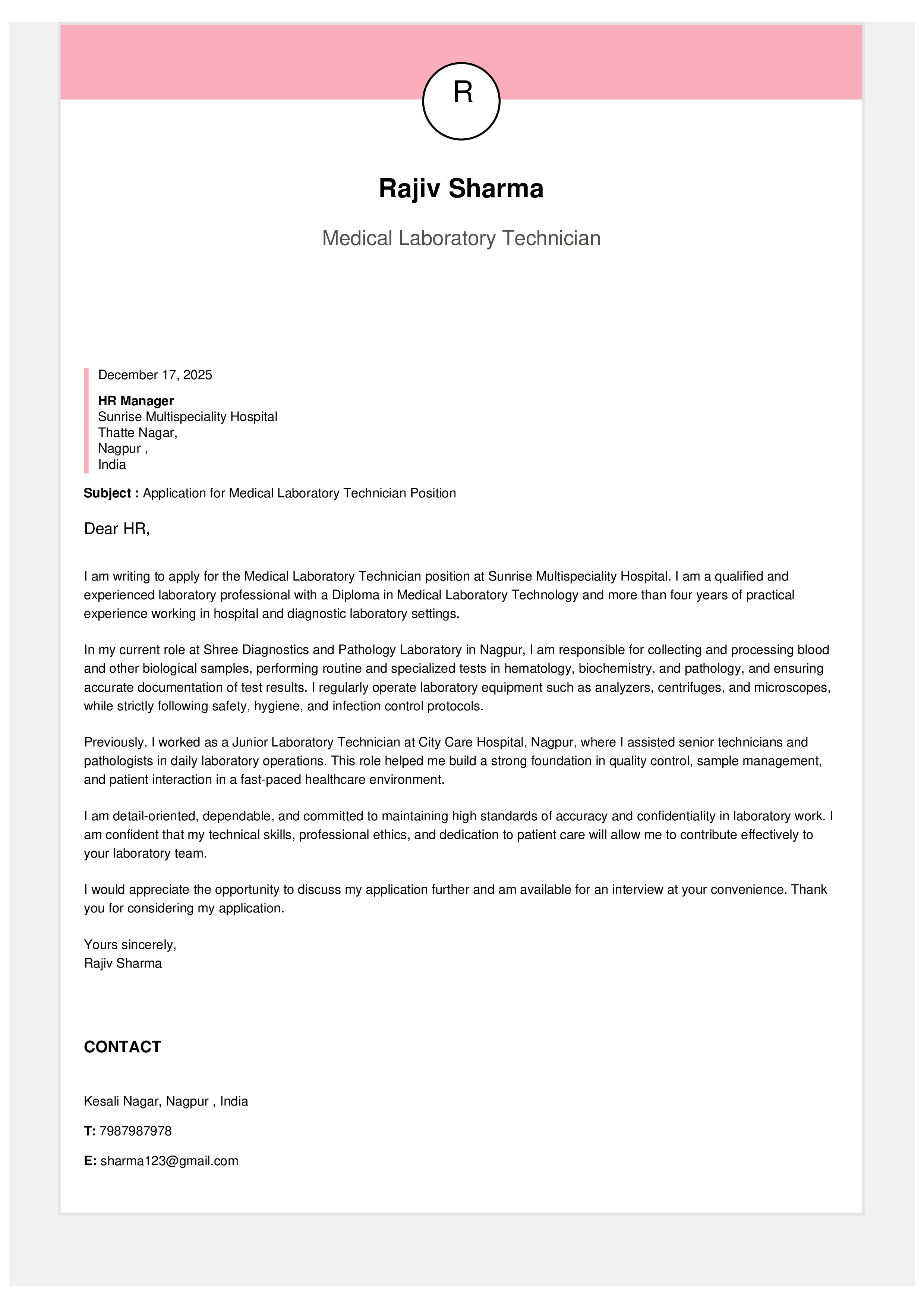 IRS Tax Examiner Resume Example