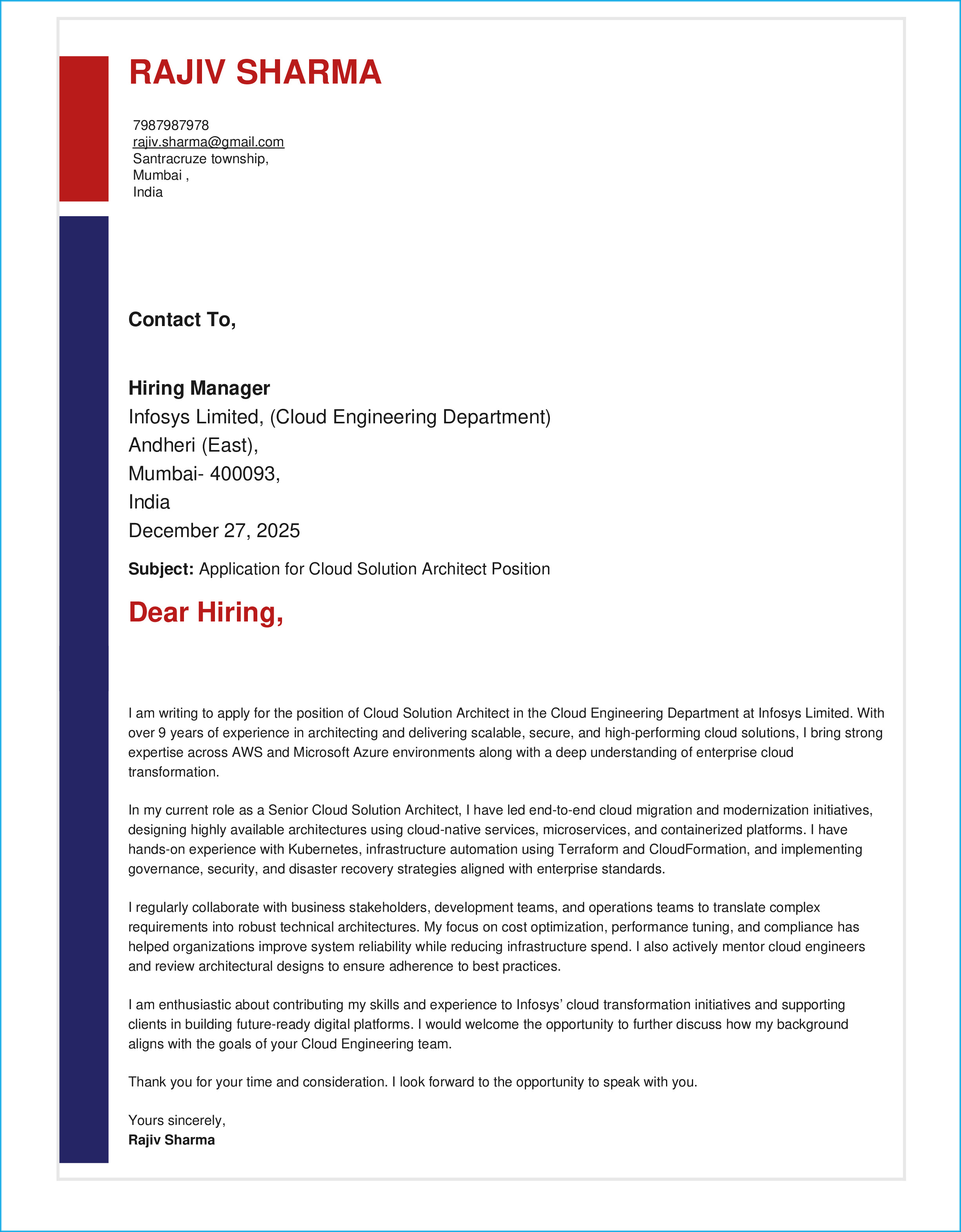 IRS Tax Examiner Resume Example