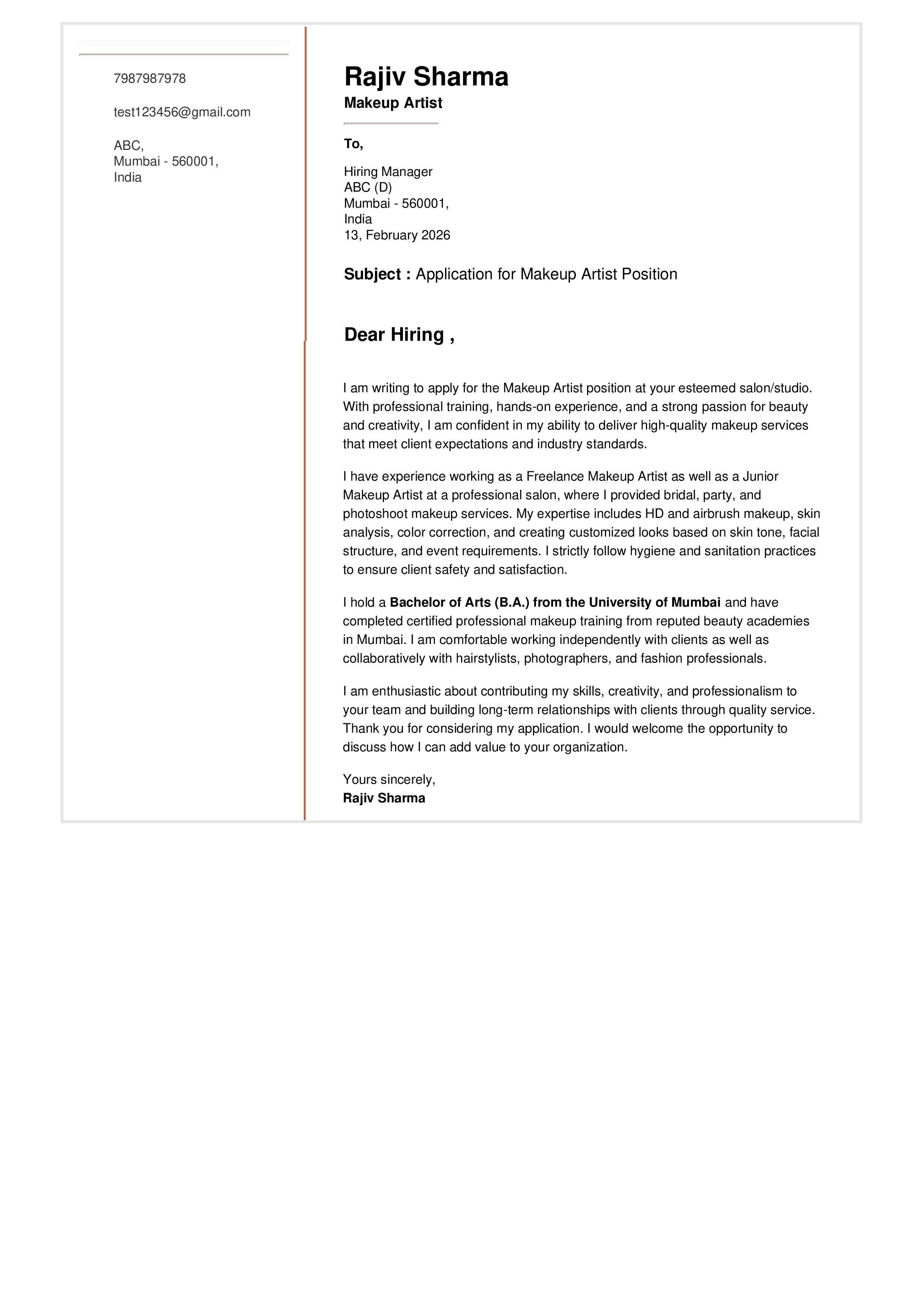 IRS Tax Examiner Resume Example