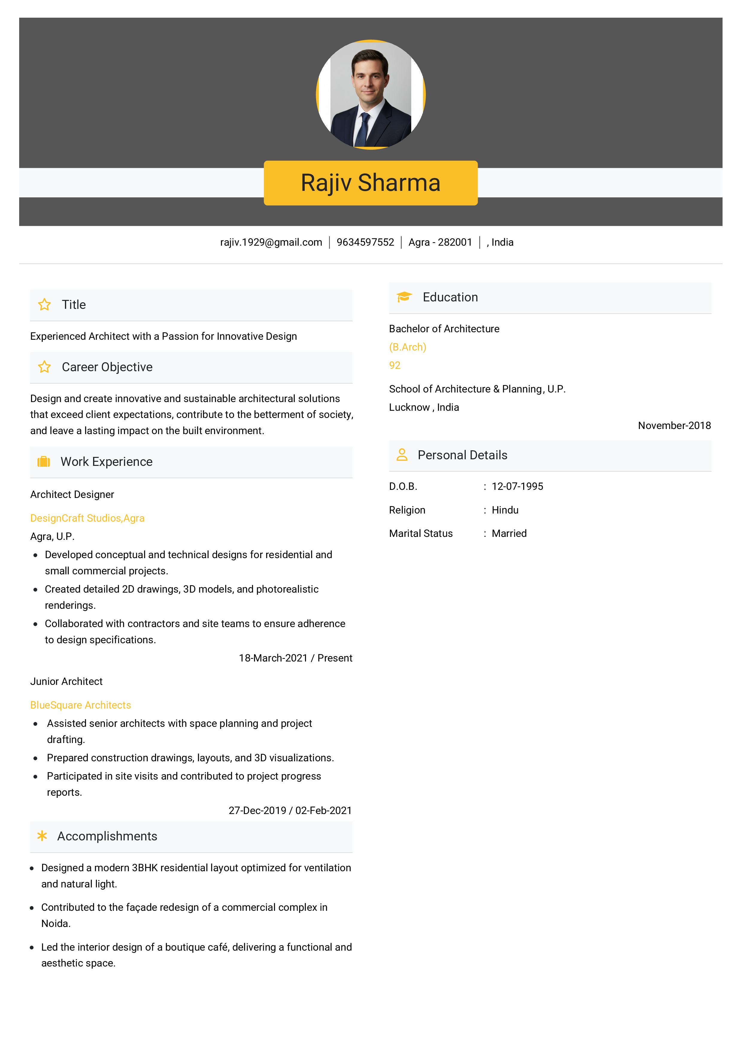 IRS Tax Examiner Resume Example