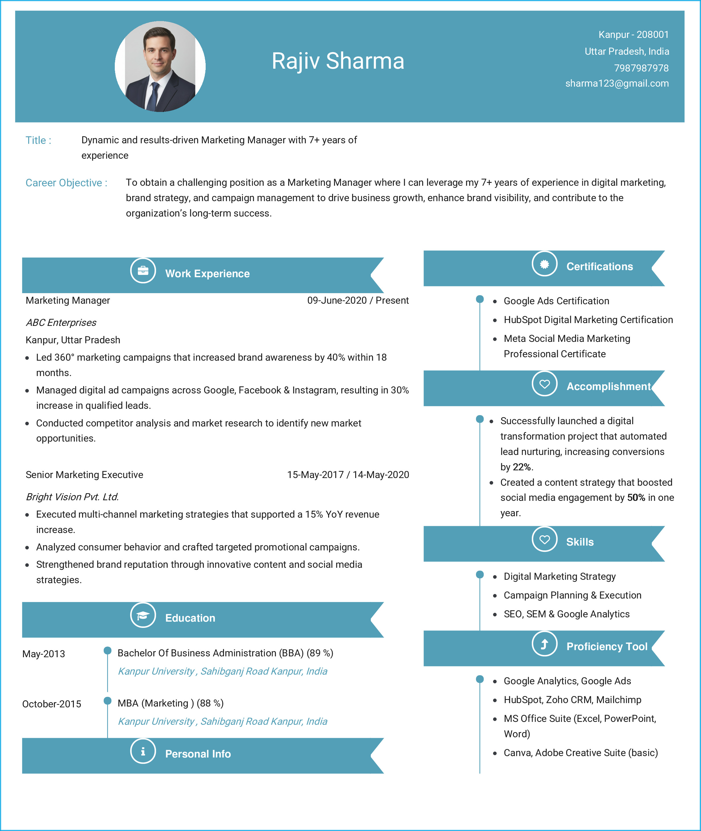 IRS Tax Examiner Resume Example